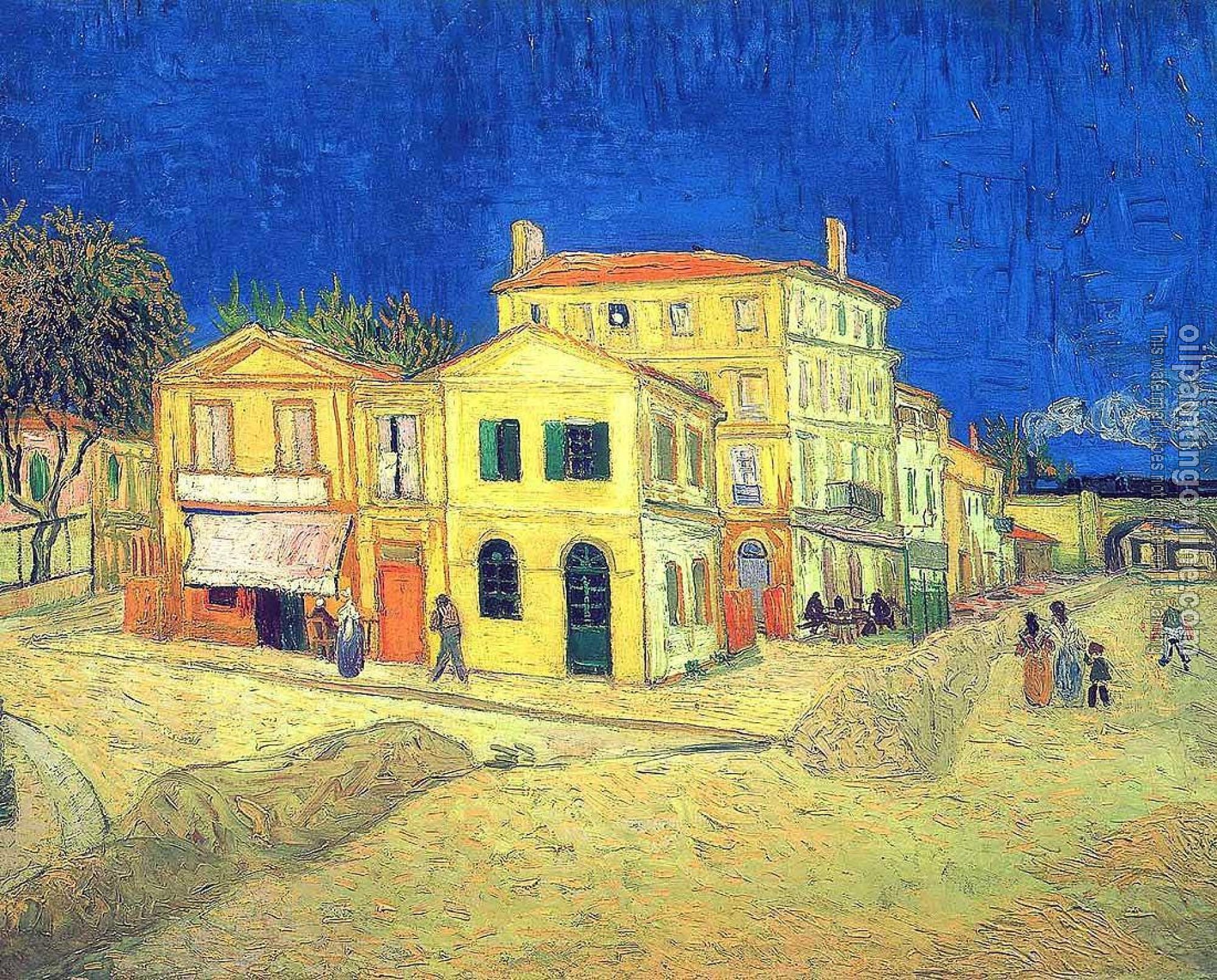 Gogh, Vincent van - Vincent's House in Arles, The Yellow House